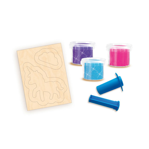 SES Creative Dough - Unicorns neon glitter