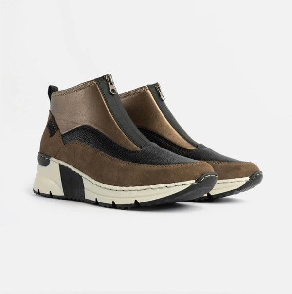 Rieker N6352-25 Womens Boots Brown