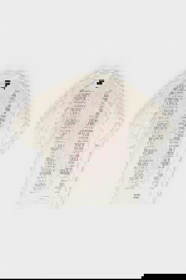 Represent Reversible  Men's Rep Living Legacy Oversized T-Shirt Washed Ecru