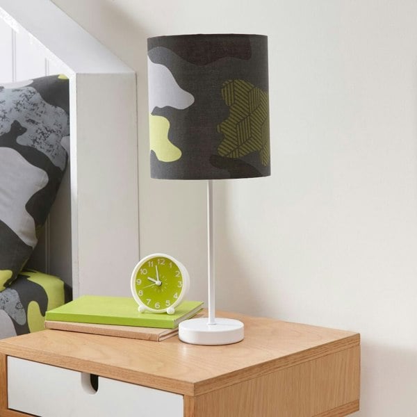 Camo Table Lampshade - Happy Linen Company