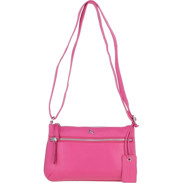 'Swansea' Real Leather Crossbody Bag: swansea