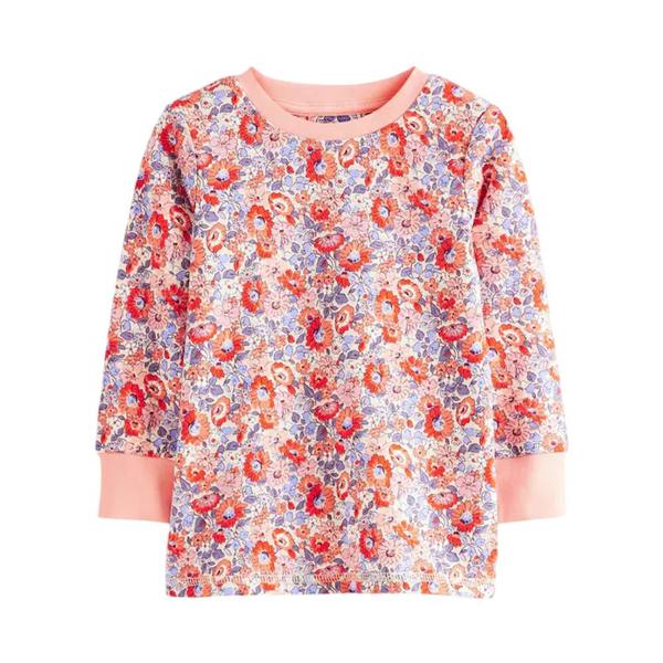 Cath Kidston Childrens/Kids Snuggle Pyjama Set (Pack of 3) - Pink/Blue/Red - 