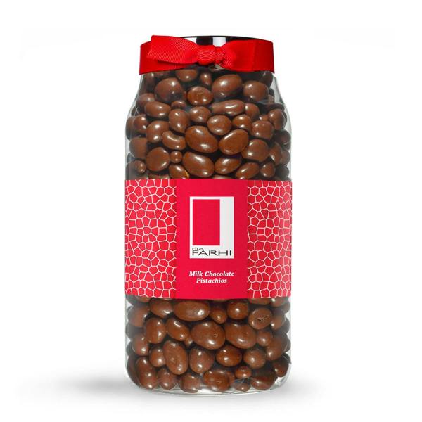 Milk Chocolate Coated Pistachios, 780g,case of 6, SRP &pound;35 per unit