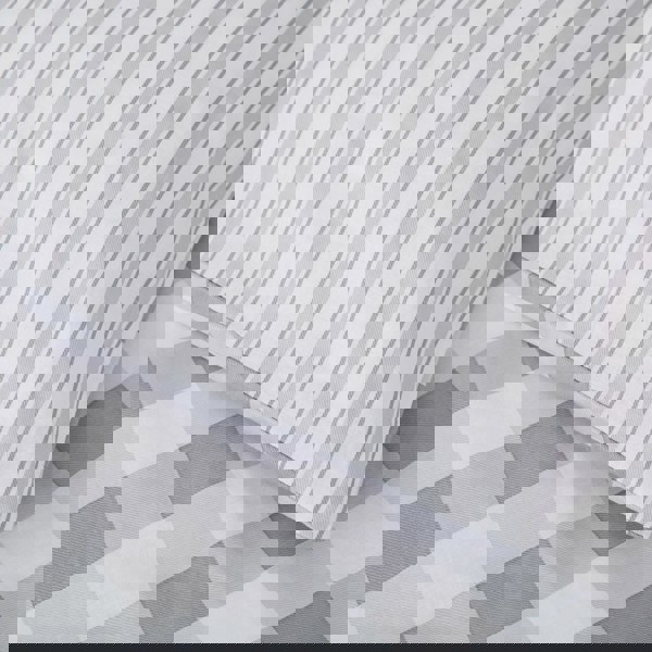 Bianca Check and Stripe Cotton Reversible Duvet Cover Set