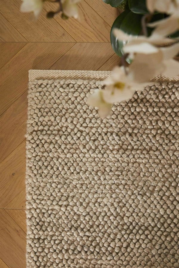 La Playa Natural Solid Rug | Coastal Breeze Collection