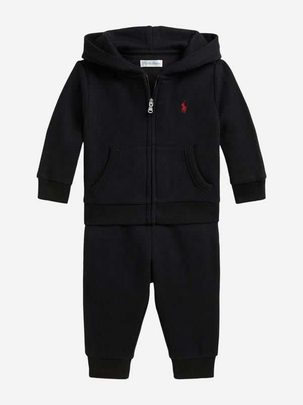 Ralph Lauren Kids Ralph Lauren Baby Boys Logo Tracksuit in Black