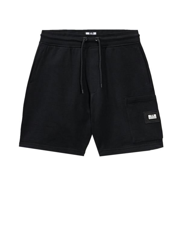 WEEKEND OFFENDER Hawkins Jogger Shorts - Black