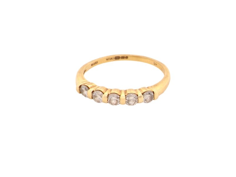 Vintage Tom A half hoop Diamond Eternity Ring