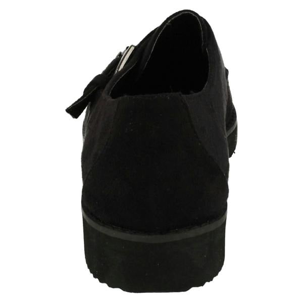 Spot On Ladies Spot On Flat Shoes