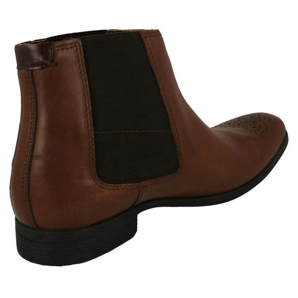 Clarks Mens Clarks Smart Chelsea Boots Gilmore Chelsea