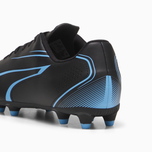 Puma Childrens/Kids Vitoria Football Boots - Black/Luminous Blue