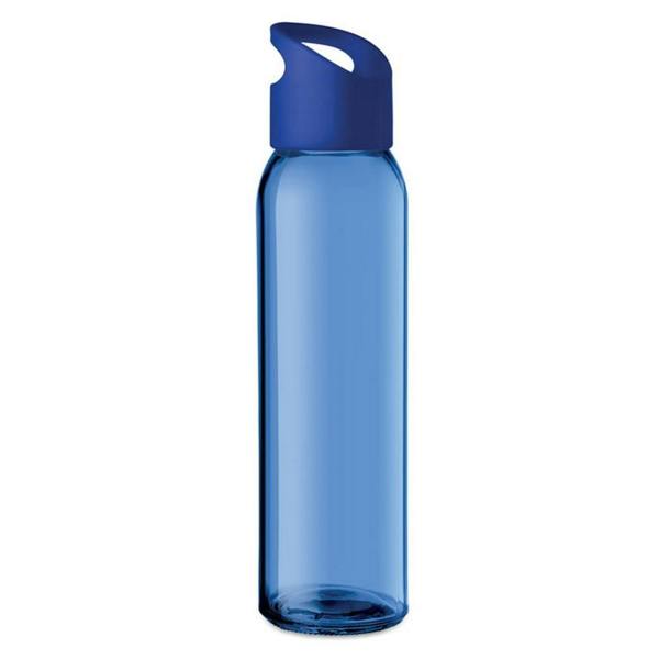 MidOcean Praga Glass 470ml Bottle - Royal Blue - 