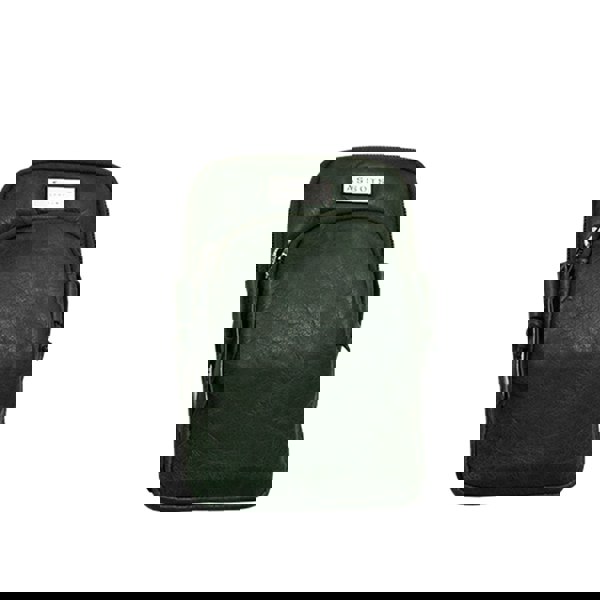 Assots London 'SARAH' Tree Top Green Vintage Natural Grain Leather Mini Crossbody Bag