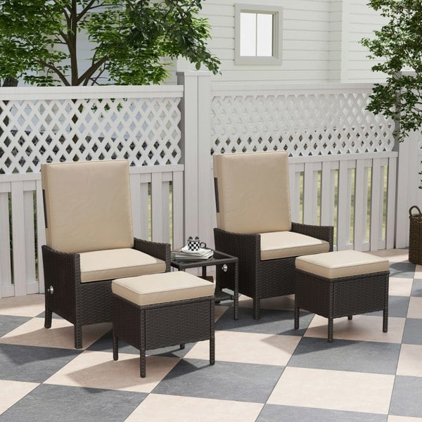 Rattan Leisure Chair Set