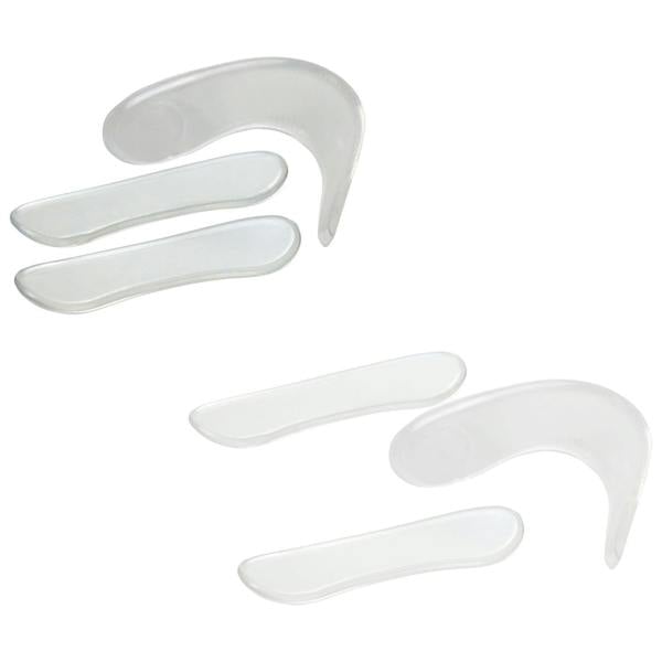 Aquarius Foot Factory Clear Non Slip Gel Heel Liners High Heels Comfort Grip Inserts