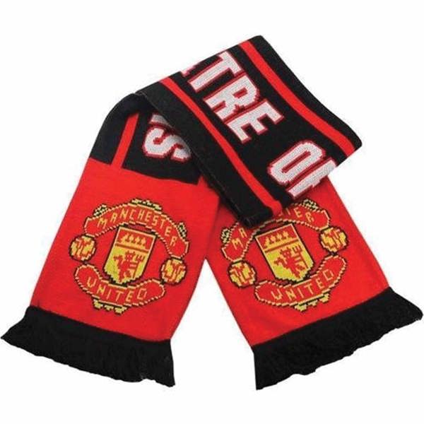 Manchester United FC Drop Ball Scarf, Clothing Accessories, Sports, Gift