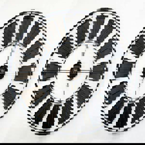 WALPLUS WC2150 - Candy Colourful Skeleton Wall Clock - 68 cm / 27 in