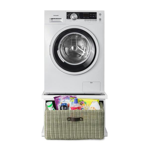 Statement Furniture Tetbury Washing Machine Pedestal, Dryer Stand with Storage Basket