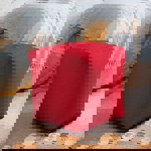 Snug City Waterproof Cube Indoor Outdoor Bean Bag Foot Stool Pouffe