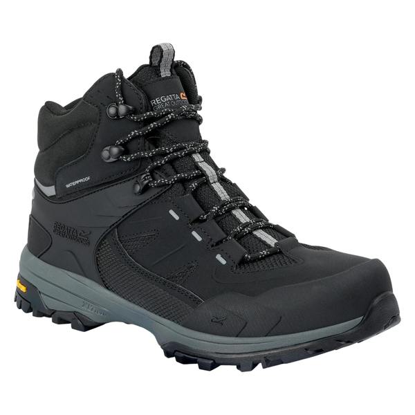 Regatta Mens Regen Walking Shoes - Black - 