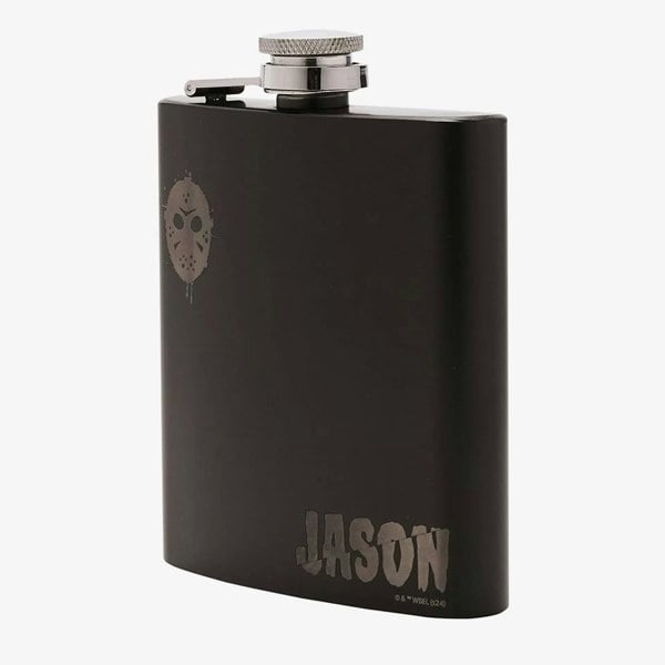T. H. Baker Warner Bros Friday 13th 6oz Hip Flask Gift Set WB567
