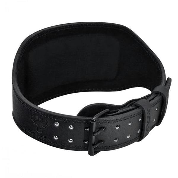 RDX Sports BELT 6" LEATHER FULL BLACK