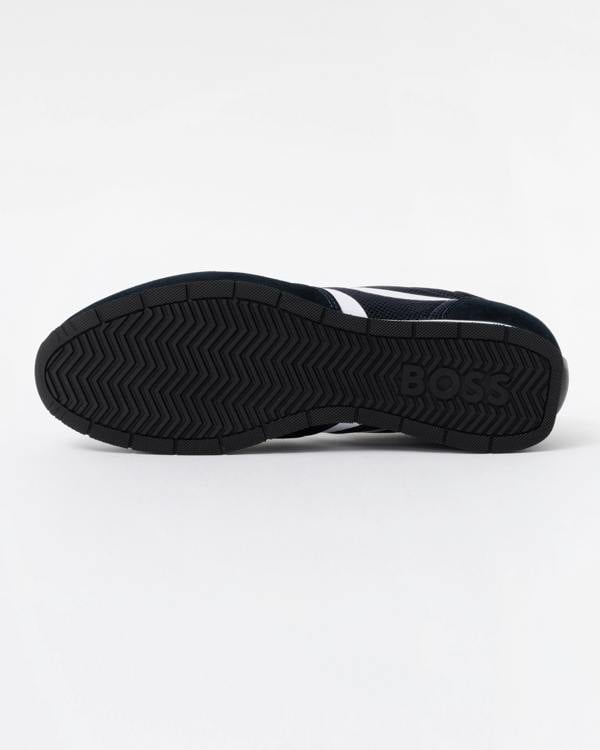 BOSS Orange Levon Runn memi Mens Trainers - Dark Blue 401