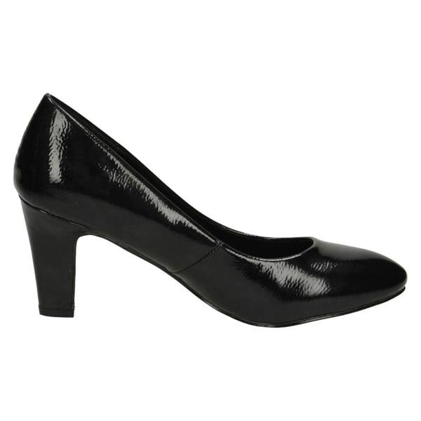 Anne Michelle Ladies Anne Michelle Patent Court Shoes
