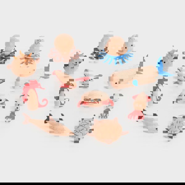 tickit Wooden Sea Creatures