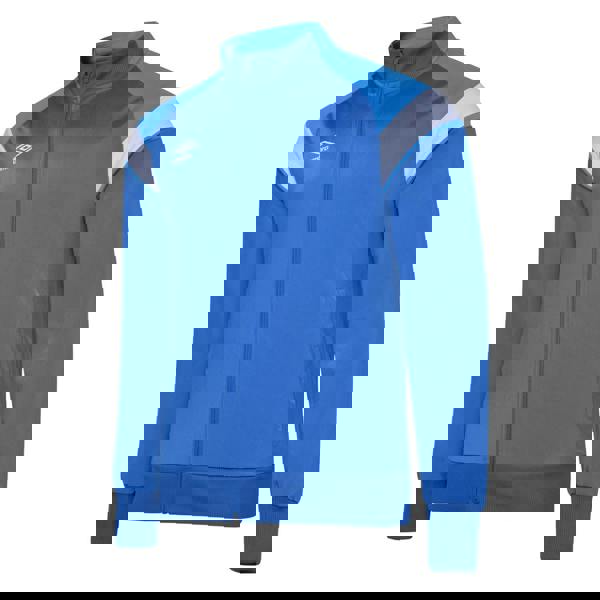 Umbro Childrens/Kids Knitted Jacket - Royal Blue/Ibiza Blue/Brilliant White - 