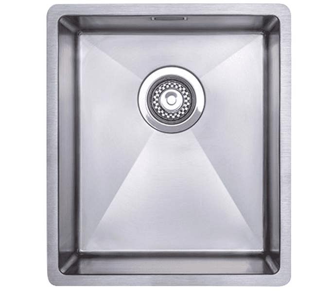 Austen & Co. Venecia Stainless Steel Medium Inset/Undermount Single Bowl Kitchen Sink. Lifetime Guarantee, Fast Delivery