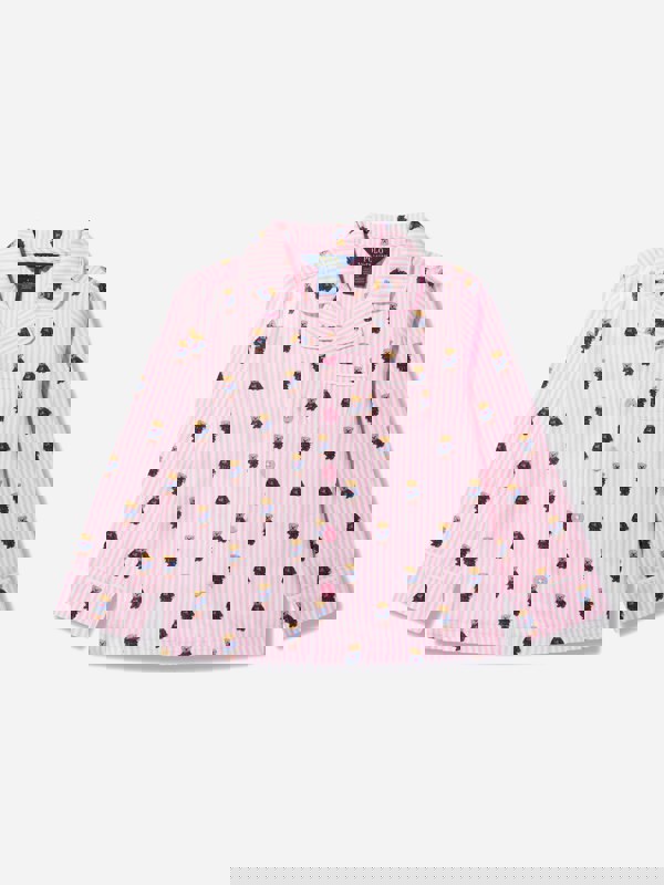 Ralph Lauren Kids Ralph Lauren Girls Bear Pyjamas Set in Pink