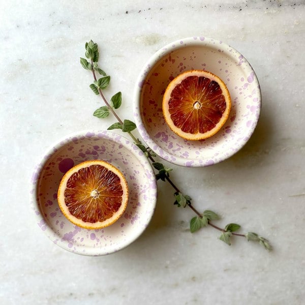 Hot Pottery Lilac Nut Bowl
