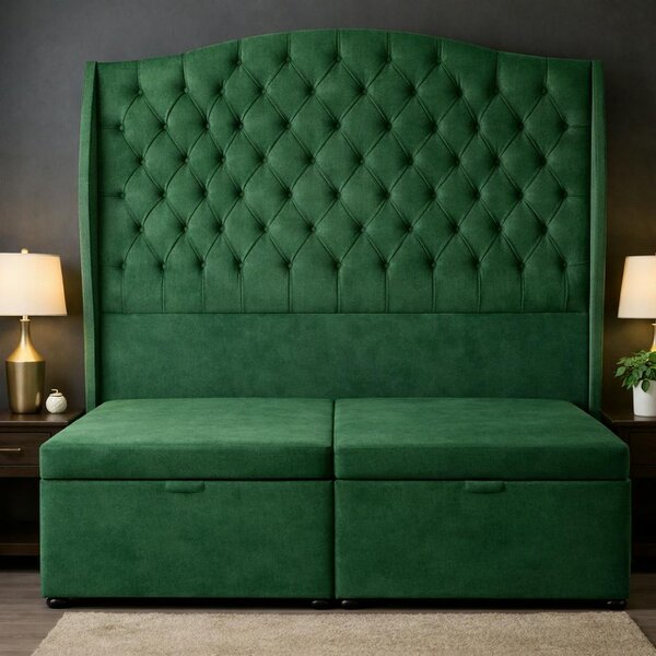 Great British Beds Venice Winged Divan Ottoman Bed