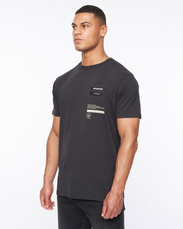 Duck and Cover Heningys T-Shirt - Black