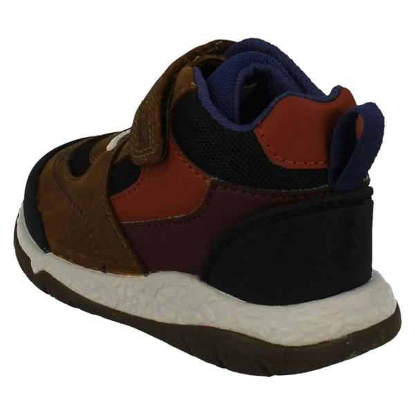Clarks Boys Clarks Casual First Boots Steggy Stomp T