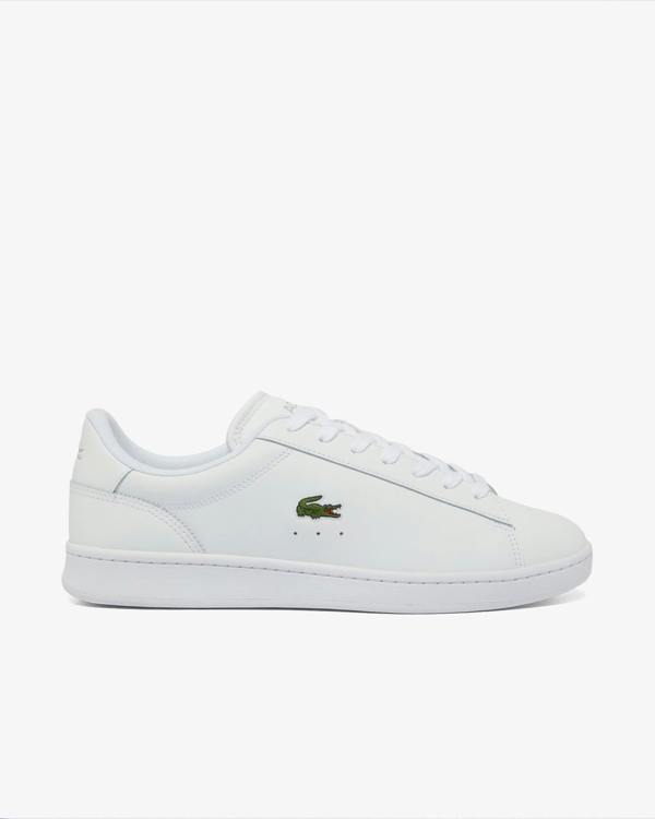 Lacoste Carnaby Set Mens Court Trainers - White/White 21G | CHO | Designer Mens Trainers