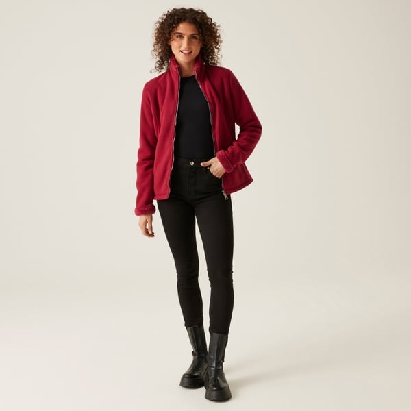 Regatta Women's Brandall Heavyweight Fleece Jacket - Rumba Red