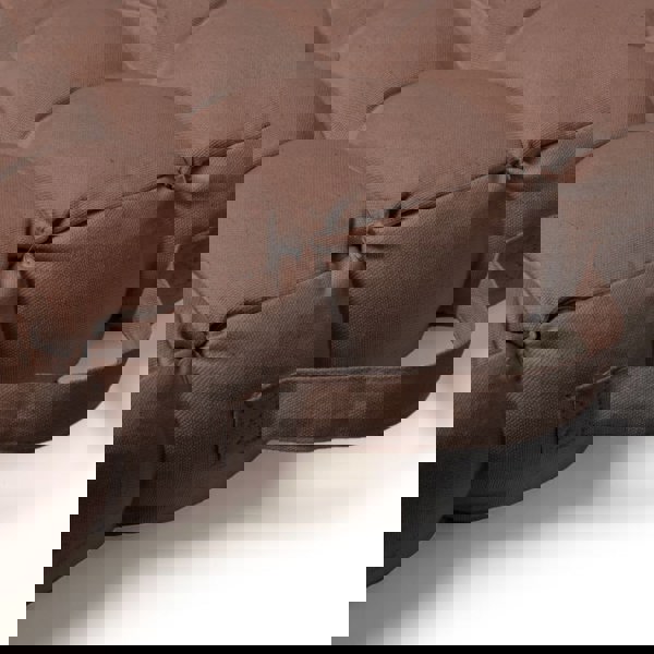 Snug City Quilted 9 Button Seat Pad Cushion Booster 100% Cotton Cover 45cm Square