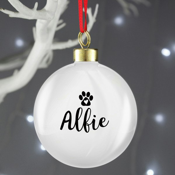 Personalised Memento Company Personalised Pet Bauble