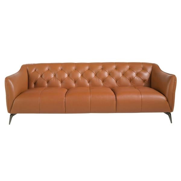 Angel Cerdá Chester sofa in brown leather 6168/6169