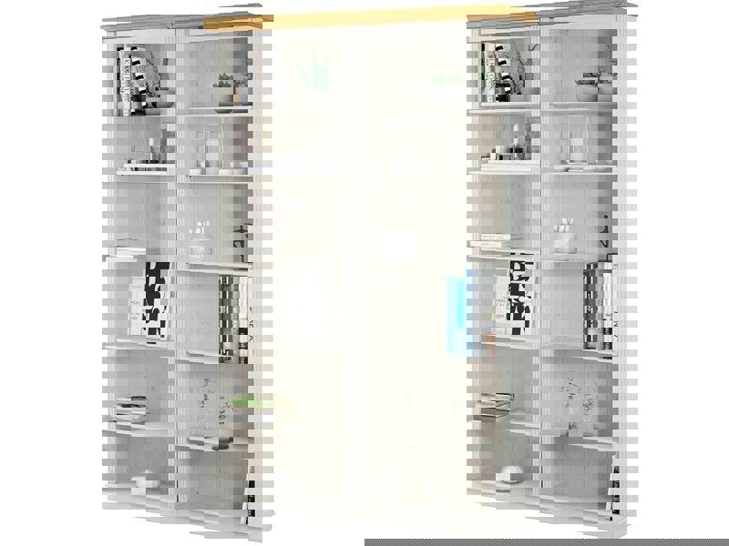 Dorel Home Anita Wall Unit H in white honey