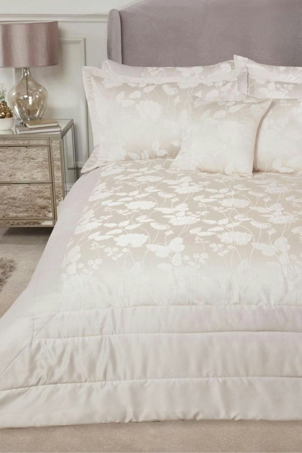 Emma Barclay Butterfly Meadow Floral Jacquard Bedspread Set