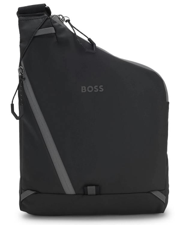 BOSS Orange Stenson Mens Crossbody Bag - Black 001