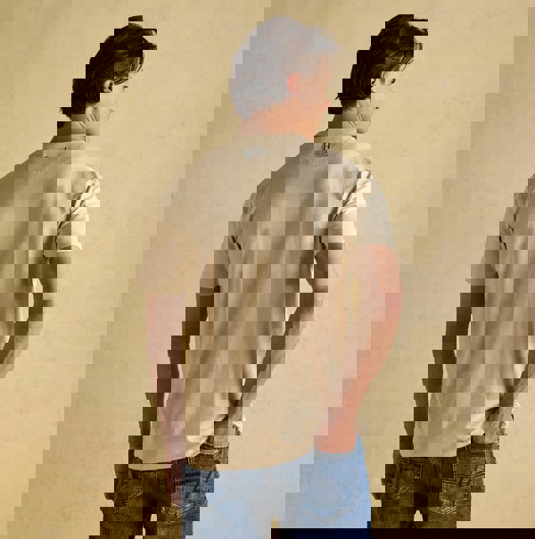 Joules RUGBY CLUB TEE Mens T-Shirt Cream