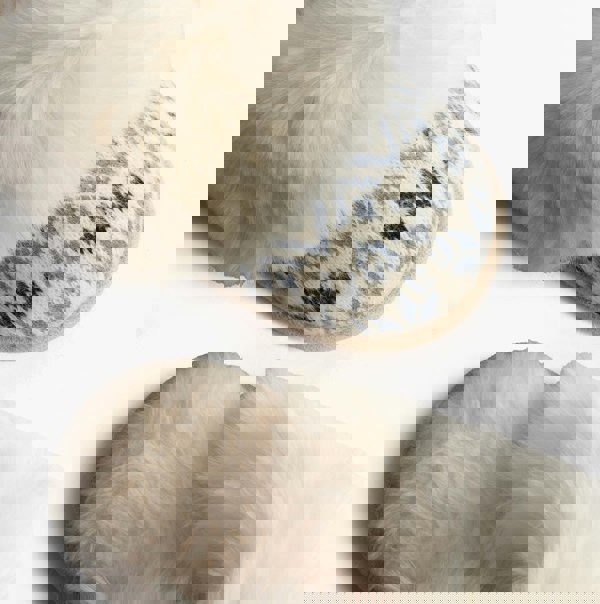 Totes Toasties FAIR ISLE KNIT Mule Slippers Womens Blue