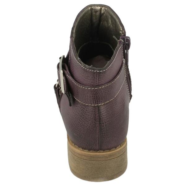 Spot On Girls Spot On Buckle Strap Ankle Boots