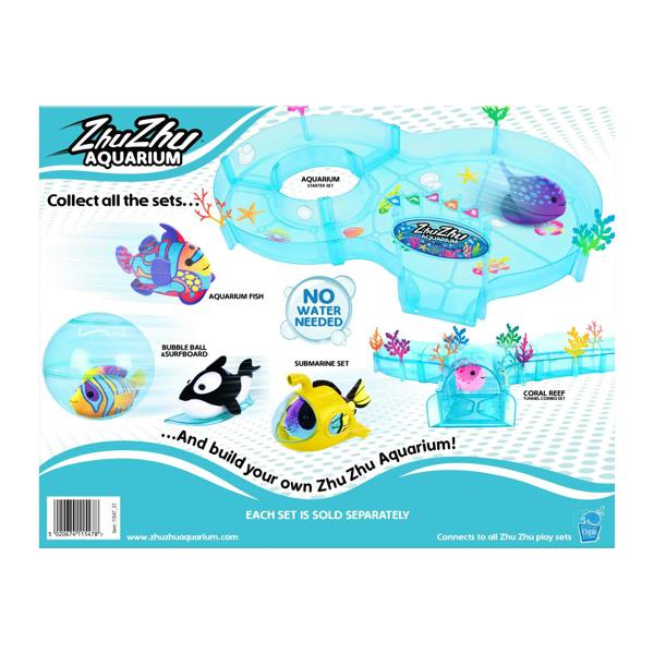 Zhu Zhu Aquarium Zhu Zhu Pets - Zhu Zhu Aquarium Speedboat and Dock Playset (Fish NOT included)