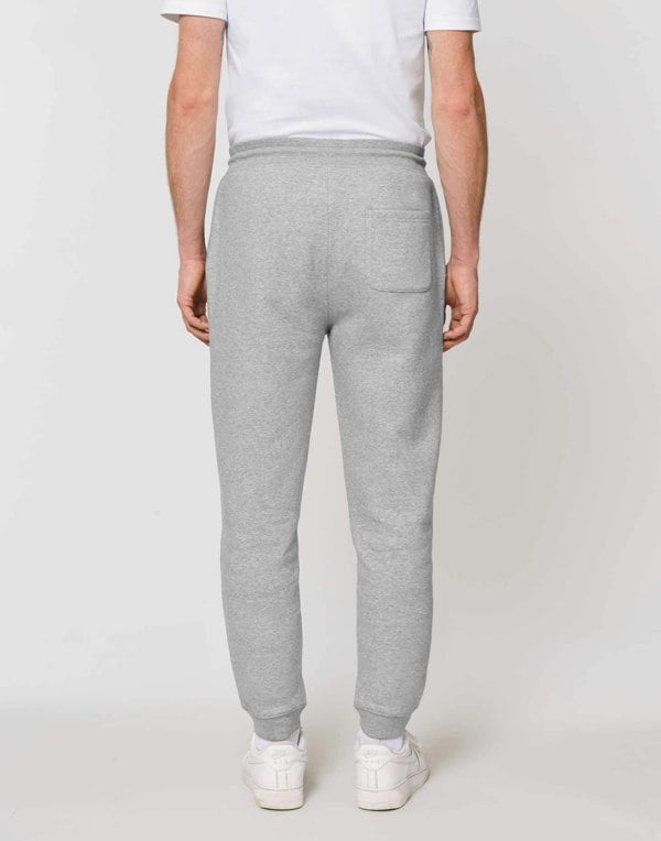 Men's Organic Cotton Relax Joggers – Heather Grey - British Boxers