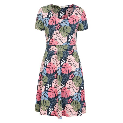 Mountain Warehouse Womens Orchid UV Protection Dress - Dark Blue - Dark Blue - 95% Cotton/5% Elastane